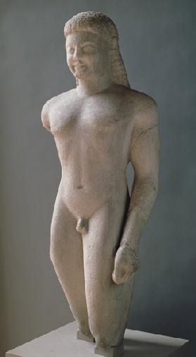 Kouros, Greek, from Paros,near the sanctuary of Asklepios