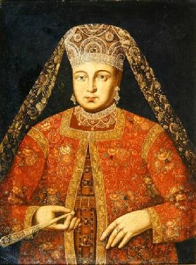 Portrait of Tsarina Marfa Matveyevna (1664-1715)