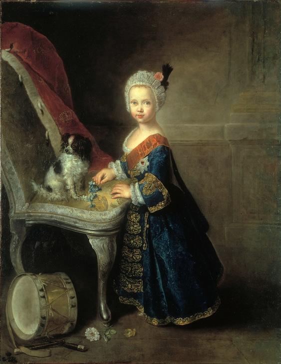 Prinz Friedrich Wilhelm von Preußen van Antoine Pesne