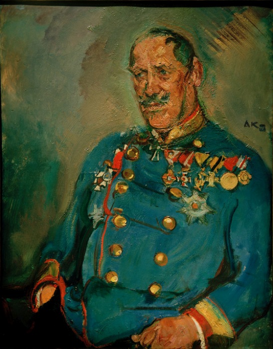 Portrait General Seibt van Anton Kolig