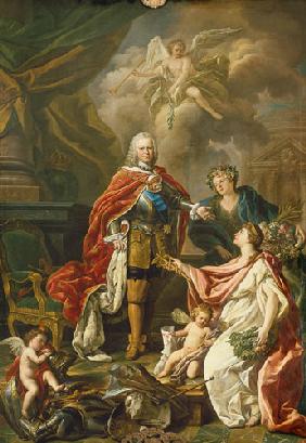 Ferdinand VI (1713-59) as Patron of Arts and Sciences