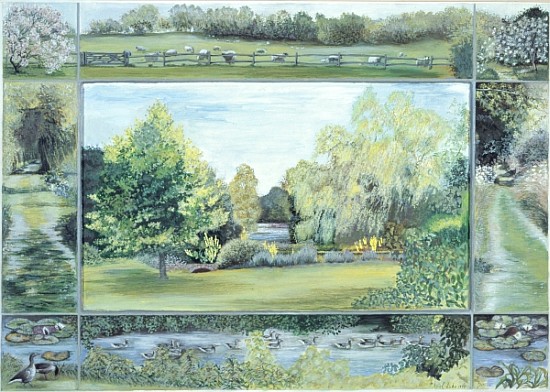 The Lake, Glyndebourne, 1997 (tempera)  van Ariel  Luke