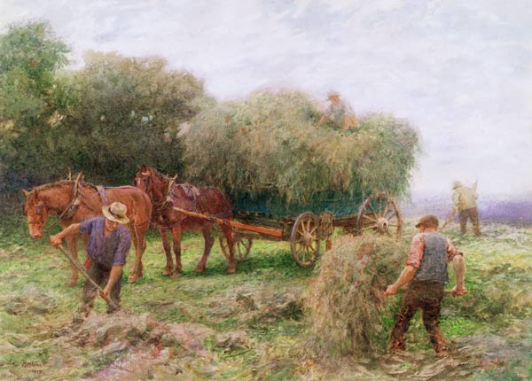Haymaking van Arthur Hopkins