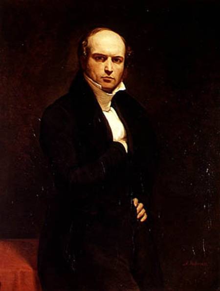 Portrait of Odilon Barrot (1791-1873) van Ary Scheffer