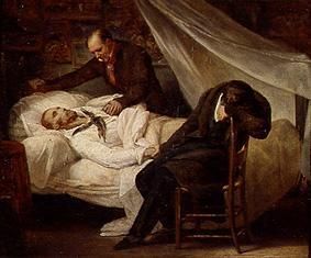 Der Tod Géricaults am 26.Januar 1824. van Ary Scheffer