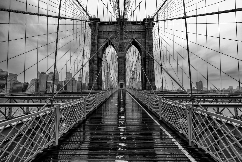 Brooklyn Bridge van Ashley Sowter