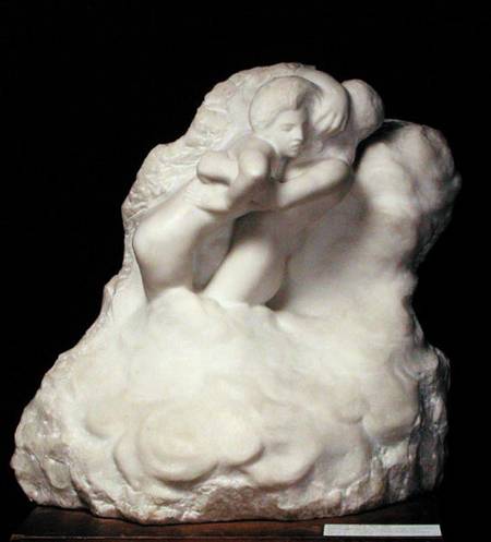 Paolo and Francesca in the Clouds van Auguste Rodin