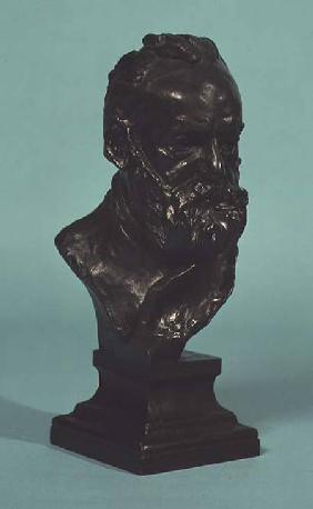 Portrait head of Victor Hugo (1802-85)