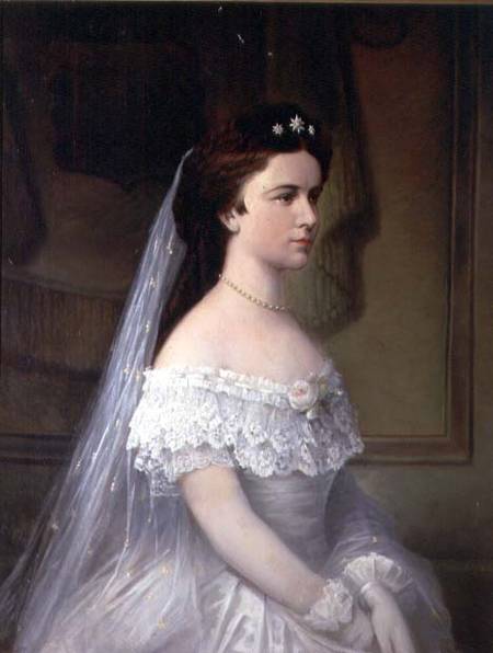 Empress Elizabeth of Bavaria (1837-98) van Austrian School