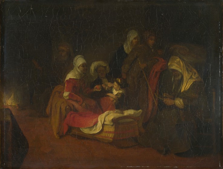 The Naming of Saint John the Baptist van Barent Fabritius