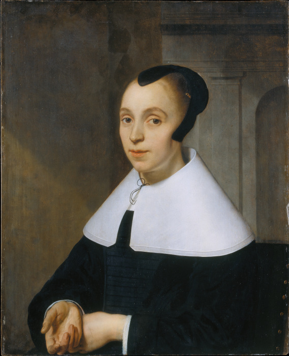 Portrait of a Woman van Bartholomeus van der Helst