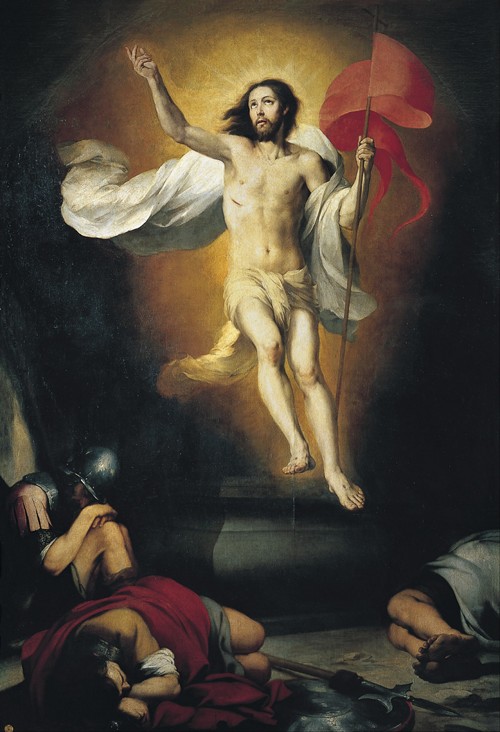 The Resurrection van Bartolomé Esteban Perez Murillo