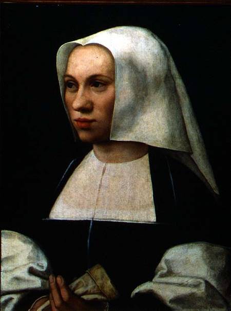 Portrait of a Woman van Bernard van Orley