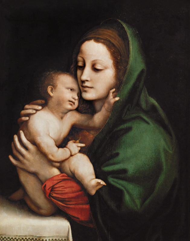 Madonna and child, c.1510 van Bernardino Luini