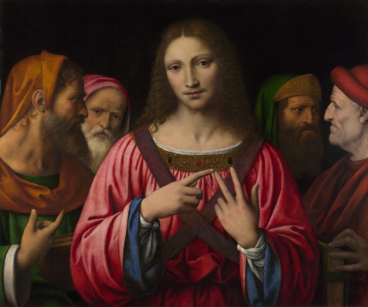 Christ among the Doctors van Bernardino Luini