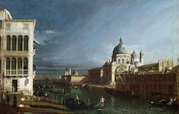 The Molo Looking West with the Doges' Palace in the Distance van Bernardo Bellotto