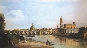 Dresden met vrouwenkerk