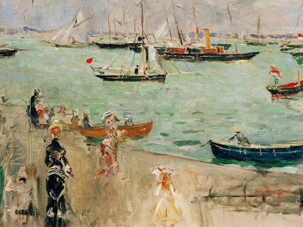 The Isle of Wight van Berthe Morisot