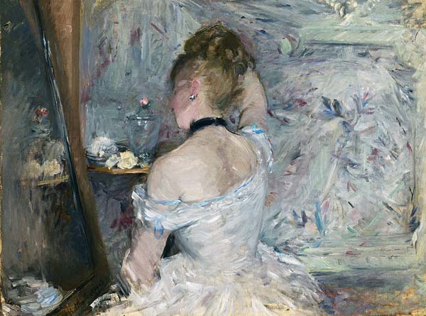 Woman at Her Toilette van Berthe Morisot