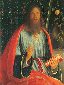 Johannes der Evangelist. van Boccaccio Boccaccino