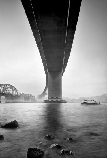 Chao PhayaRiver Reflection #012016