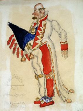 Costume design for the theatre play The flea by E. Zamyatin