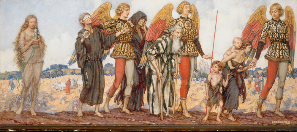 Angels leading the Poor van Brickdale Eleanor Fortescue