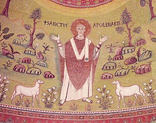 St. Apollinare (d.c.79) van Byzantine School