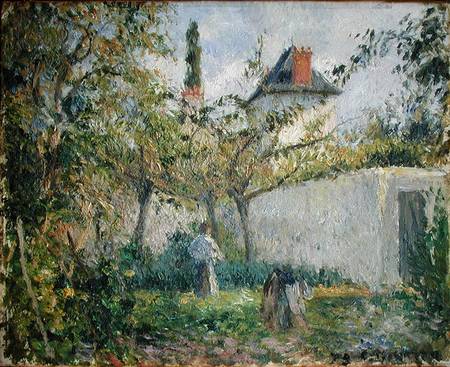 Kitchen Garden and Orchard, Pontoise van Camille Pissarro