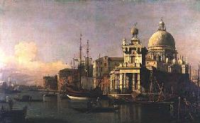 A view of the Dogana and Santa Maria della Salute