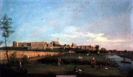 Windsor Castle van Giovanni Antonio Canal (Canaletto)