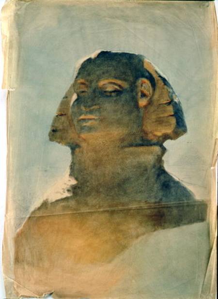 Sphinx at Giza van Carl Haag
