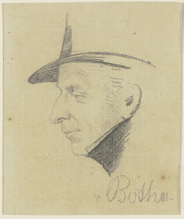 Portrait of Bothmer van Carl Hoff