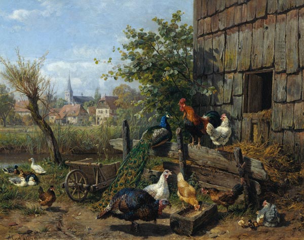 The Farmyard van Carl Jutz