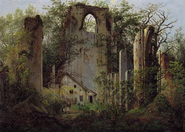 Ruine Eldena van Caspar David Friedrich