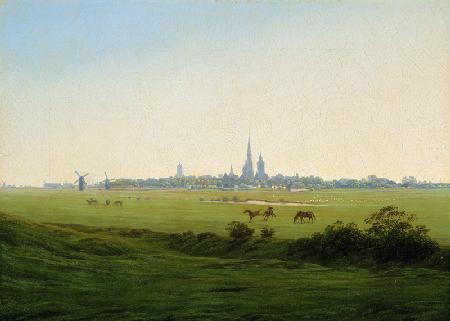 Wiesen bei Greifswald 1820/30