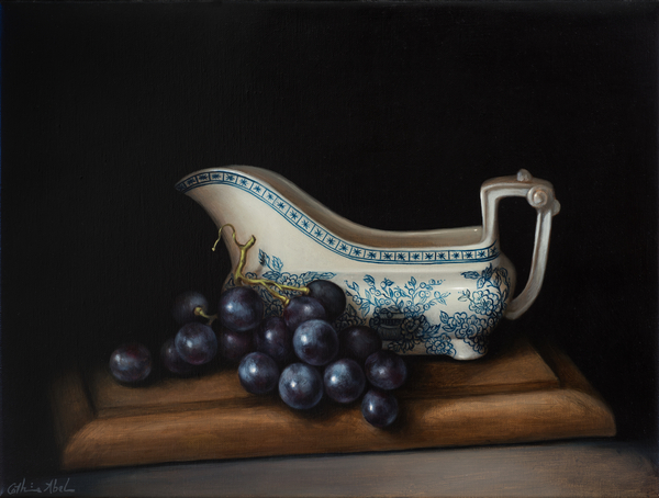 Still Life with Grapes van Catherine  Abel