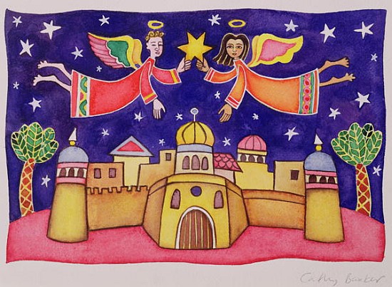 Star Over Bethlehem  van Cathy  Baxter
