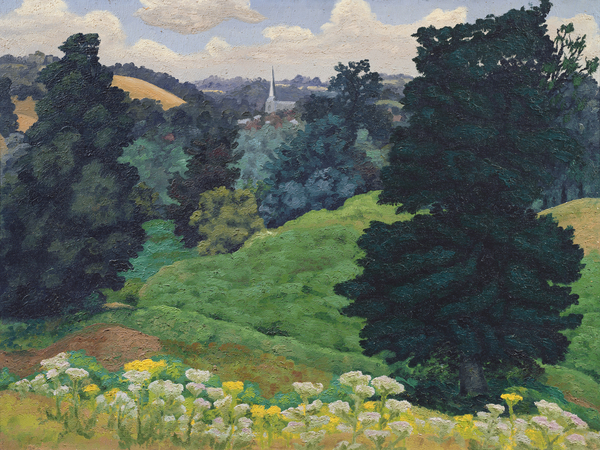 Hadleigh Church, c van Cedric Morris