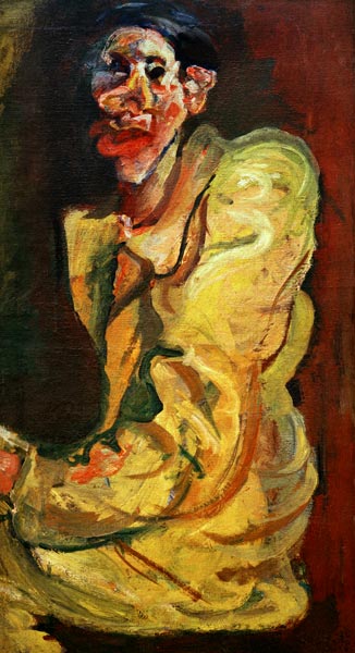 Grotesque - self-portrait van Chaim Soutine