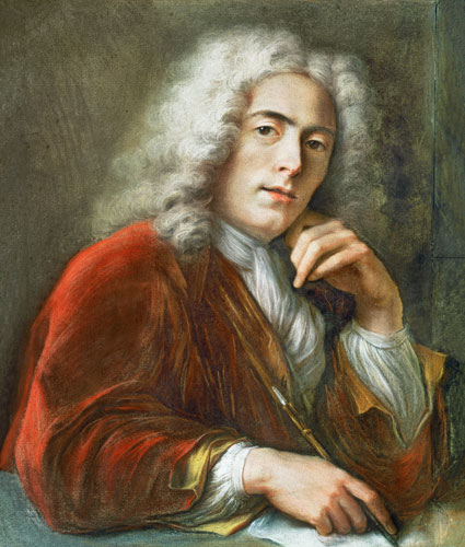 Portrait of the Artist van Charles Antoine Coypel