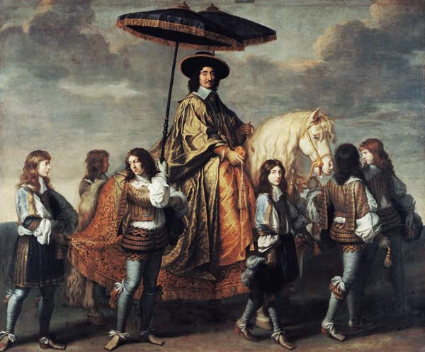 The Chancellor Seguier (1588-1672) van Charles Le Brun