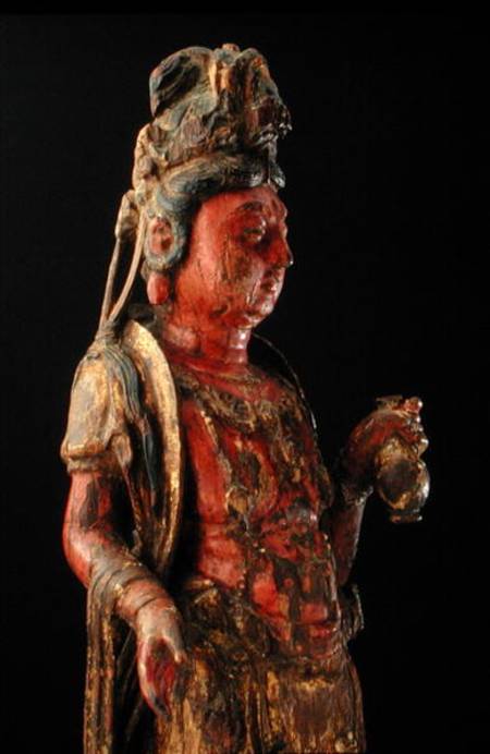 Detail of Guanyin, Song dynasty van Chinese School