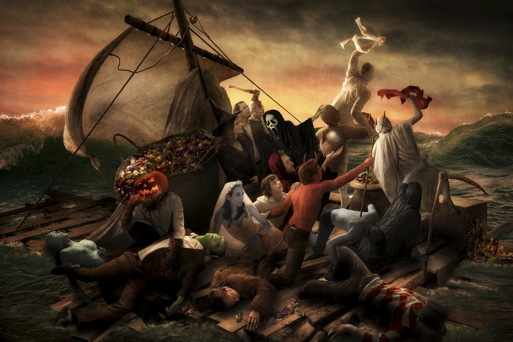 The Raft of Halloween van Christophe Kiciak