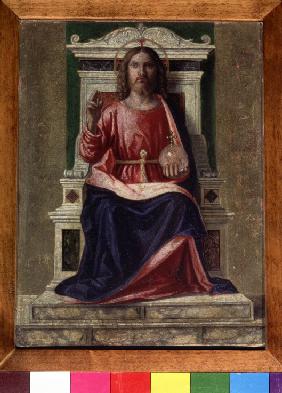 Christ Enthroned (Saviour of the World)