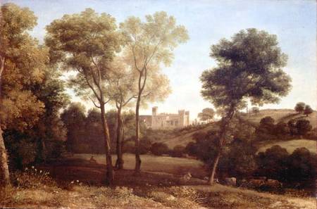 Landscape with Castle van Claude Lorrain
