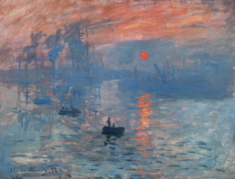 Impression Sunrise  van Claude Monet