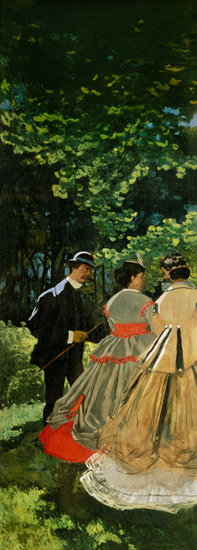 Dejeuner sur L'Herbe, Chailly van Claude Monet