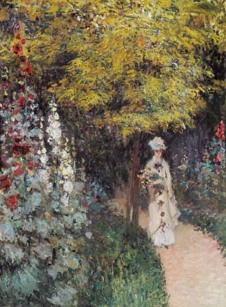 Rose Garden van Claude Monet