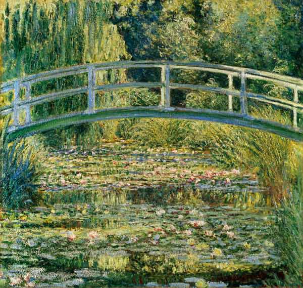 Waterlelies II van Claude Monet